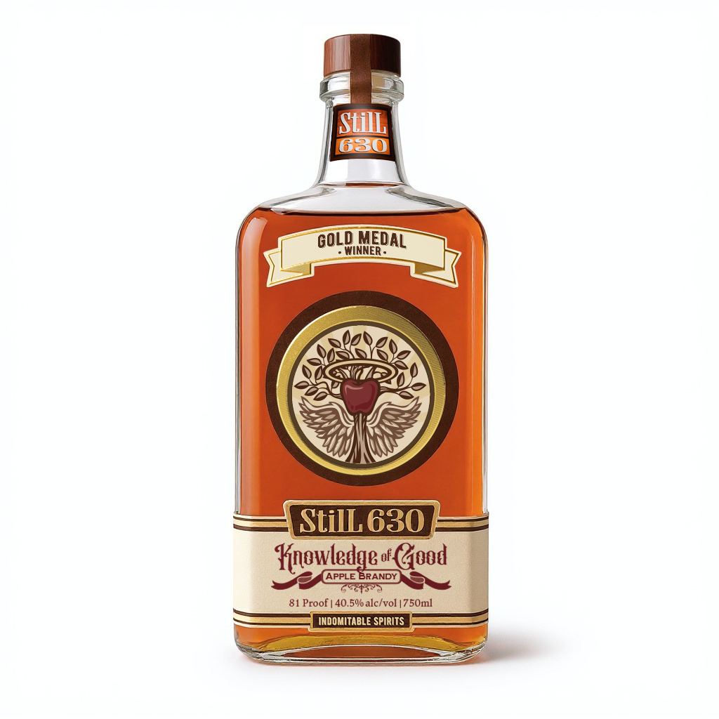 Knowledge of Good Apple Brandy 750mL – Still 630 Knowledge of Good Apple Brandy 750mL – Still 630