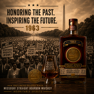 1963 (AUG) Indomitable Spirit of America 250th Birthday Bourbon - Limited Edition