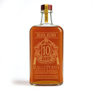 10 YEAR RallyPoint Straight Rye Whiskey 750mL