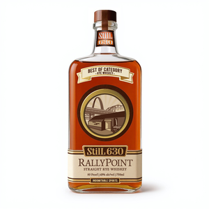 RallyPoint Straight Rye Whiskey 750mL