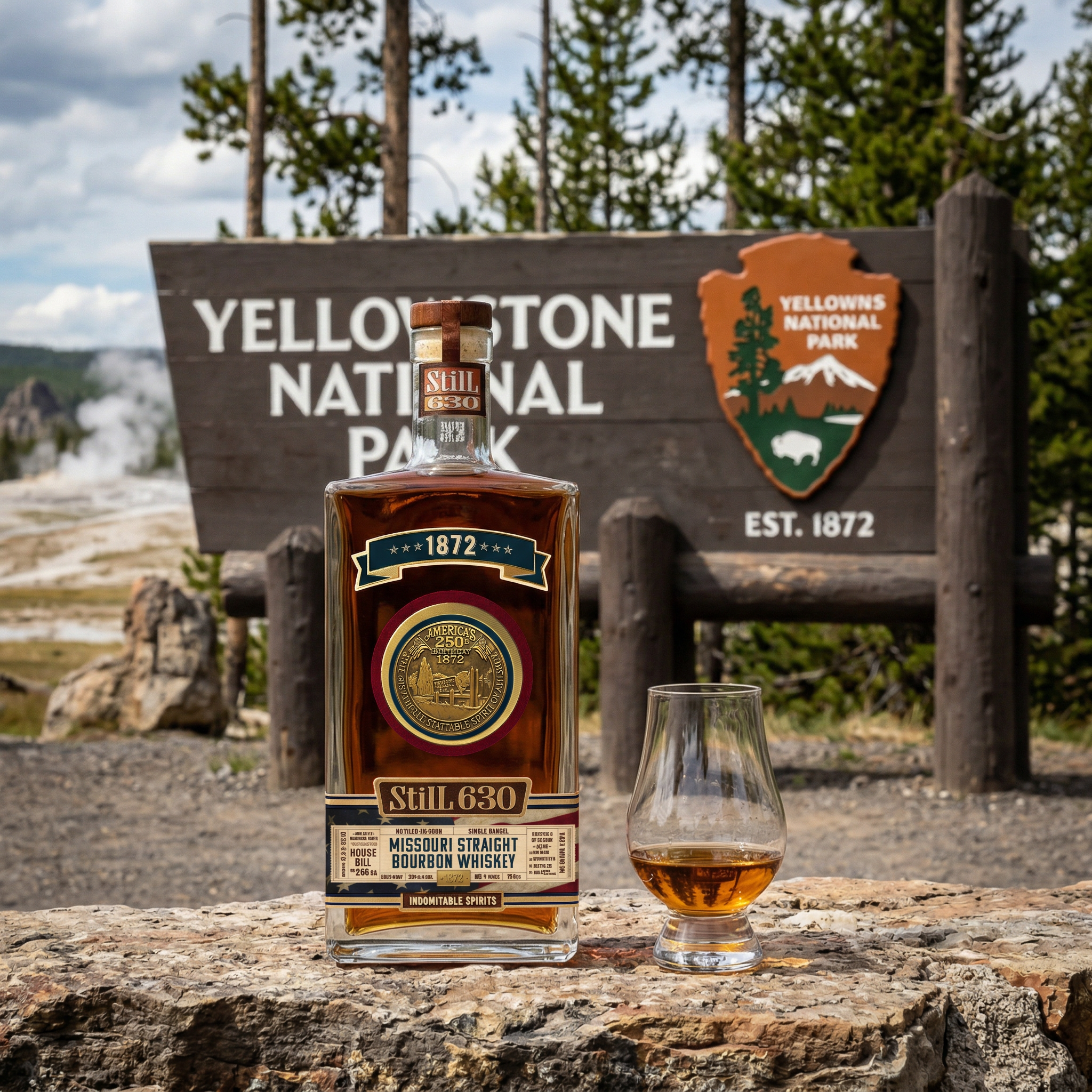 1872 Indomitable Spirit of America 250th Birthday Bourbon 1872 Indomitable Spirit of America 250th Birthday Bourbon
