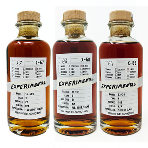 X Series Y6 - Q3: (Single Malt Whiskeys) - Boxed 3 pack