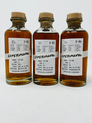 X Series Y7 - Q4 (Bottled-in-Bond Smoked Single Malt Whiskeys) - boxed 3 pack