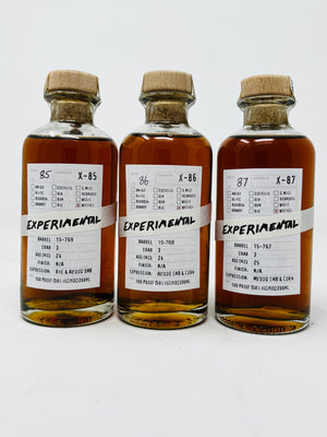 X Series Y8 - Q1 (Smoked American Whiskeys) - boxed 3 pack