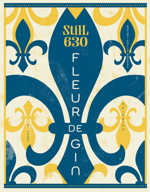 Fleur de Gin Poster 11" x 14"