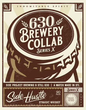 Side Hustle Whiskey Poster 11" x 14"
