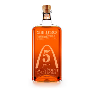 2025 5 YEAR RallyPoint Straight Rye Whiskey 750mL